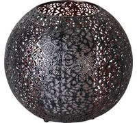 Luxform Coco Solar Metal Flame Effect Light