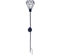 Luxform Garden Outdoor Patio Solar LED Metal Wire Diamond Style Decoration Light