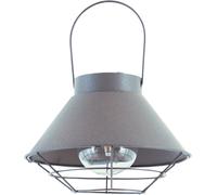 Luxform Garden Outdoor Solar LED Steel Wire Hanging Lantern Light with Switch