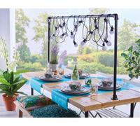 Luxform Honolulu 24V LED Festoon Light Set in Black Luxform Black