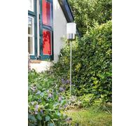 Luxform Jamaica Solar LED Spike Light in Silver Luxform Silver