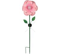 Luxform Lighting Anemone Metal Flower Solar Stake Light