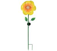 Luxform Lighting Anemone Metal Flower Solar Stake Light PACK OF 2 [EEK: A]