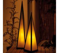 Battery Powered Pyramid Lamp Indoor Outdoor Stylish Decor Luxform Lighting 45cm [EEK: A++]