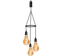 Luxform Lighting Flow Battery Powered Pendulum 3X Hanging Lights with 24 Hour Timer