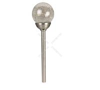 Luxform Lighting Mambo LED Solar Spike Light with Cracked Glass