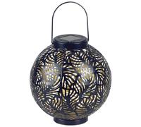 Luxform Solar Table LED Lantern Samba – IP44 Outdoor – Black/Copper