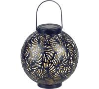 Luxform Solar Table LED Lantern Samba – IP44 Outdoor – Black/Copper