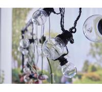 Luxform Menorca Solar Stringlight in Clear Luxform Clear