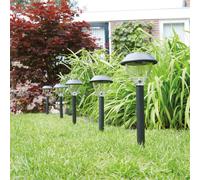 Luxform Pack Of 2 Kodiak Solar light in Dark Grey Luxform Dark Grey
