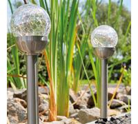 Luxform Pack of 4 Merengue Solar Spike Light