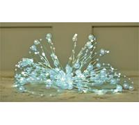 Luxform Solar LED Pearl Effect String Light Hang from Gazebo, Marquee, Patio, Bar, Porch, Pergola, Trees, Bushes for Weddings, BBQ's, Parties IP44 (Blue)