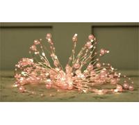 Luxform Solar 50 LED Microlight Pearl Romantic Pink