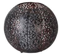 Solar Flame LED Lantern Globe Moroccan Garden Silhouette Table Lamp Light x 1