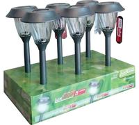 Luxform Juneau Garden Spike -St/Stl Pk Of 6 39006