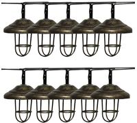 Luxform Solar LED Garden Outdoor Fence Tree Hanging String Fairy Lights - 3.8M