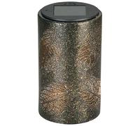 Solar LED Leaf Table Lantern Luxform Copper One Size