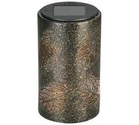Luxform Solar LED Leaf Table Lantern in Copper Luxform Copper