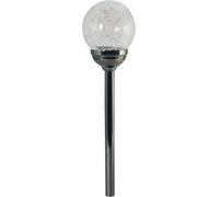 Luxform Solar Mambo Black Pearl Spike Light 12pk Luxform Black