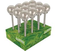 Luxform Mambo Stain/Stl Spike Light Pk Of 12 31055