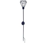 Luxform Solar Metal Wire Stake Led Light Diamond in Green Luxform Green