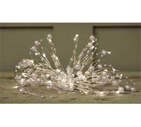 Solar Mtl Rattan Table Lantern Luxform White One Size