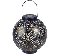 Luxform Solar Table LED Lantern Samba – IP44 Outdoor – Black/Copper