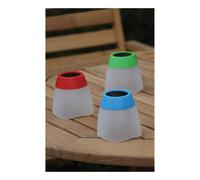 Luxform Solar Tumbler Table Lights Green, Blue, Pink 12Pk