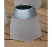 Luxform Solar Tumbler Table Lights Silver