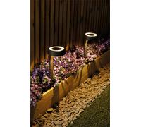 Luxform Up And Down Solar Light Orange 2Pk