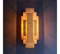 Luxia Aviator Flush Wall Light - Antique Gold