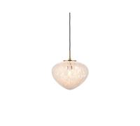 Mira 1 Pendant Light in Satin Brass aged brass