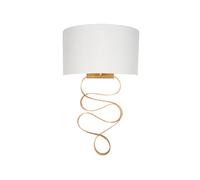 Luxia Bijou Flush Wall Light - Gold Leaf