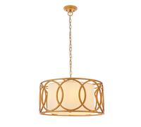 Luxia Cannes Ceiling Pendant Light - Matt Gold