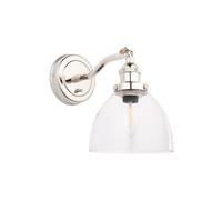 Luxia Chester Wall Light - Bright Nickel