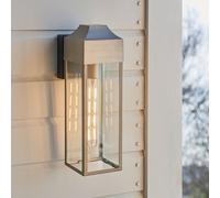 Luxia Felicity Outdoor Wall Light - Brushed Silver