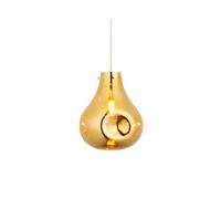 Luxia Giselle Glass Large Ceiling Pendant Light - Metallic Gold
