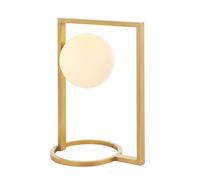Luxia Harlow Table Lamp - White & Gold