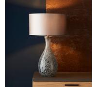 Luxia Lucca Tall Frosted Glass Table Lamp - Base Only