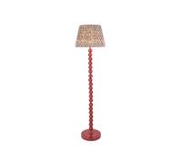 Luxia Painswick Floor Lamp - Pink with Grey Shade