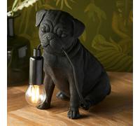 Luxia Pepper The Pug Table Lamp - Matt Black