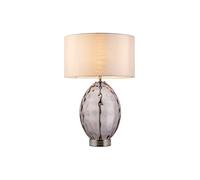 Elin Dimple Table Lamp - Grey