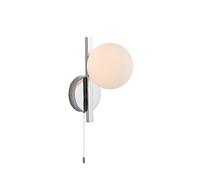 Luxia Tinsley Bathroom Wall Light - Polished Chrome
