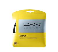 Luxilon 4G Tennis String, 12.2 m, Black, 1.25 mm,