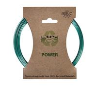 Luxilon Eco Power Tennis String - Teal, Set and 200m Reel
