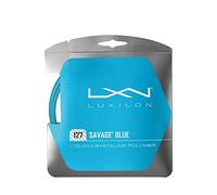 Luxilon Tennis Racket String, Savage Blue 127, 12.2 m, Blue, 1.27 mm, Unisex, WRZ994520