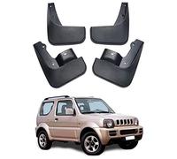 LUXIQO 4 Pcs Car Mud Flaps, for Suzuki Jimny 2005-2018 Car Rubber Mudguards Splashproof Waterproof Protects Front Rear Mud Fender Accessories