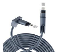 LuxiSync Gen 2 Cable,82FT/25M Replacement Cable, for Starlinks Internet Satellite Kit，Waterproof Standard Cable for Starlink V2 Rectangular Satellite High Speed Data Transfer(Gray)