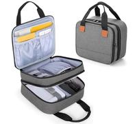 Luxja Photo Printer Case Compatible with Kodak Dock Plus, Photo Printer Bag with Accessory Pockets, Grey