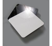 Luxlight® 30x30cm Black & White Acrylic Photography Display Table - Studio Shooting Riser